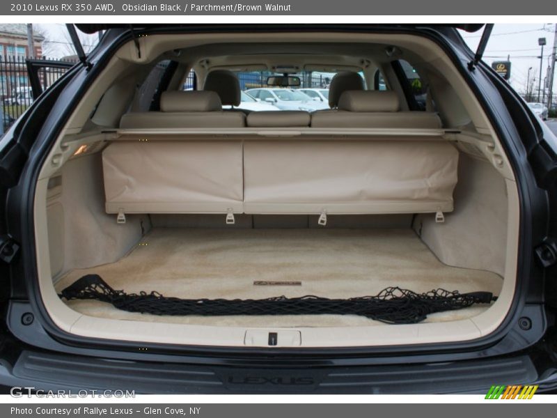 Obsidian Black / Parchment/Brown Walnut 2010 Lexus RX 350 AWD