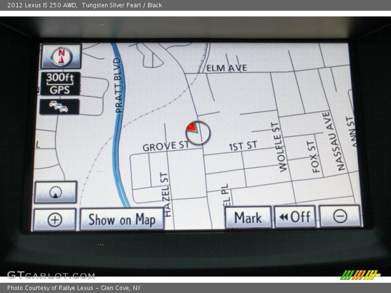 Tungsten Silver Pearl / Black 2012 Lexus IS 250 AWD