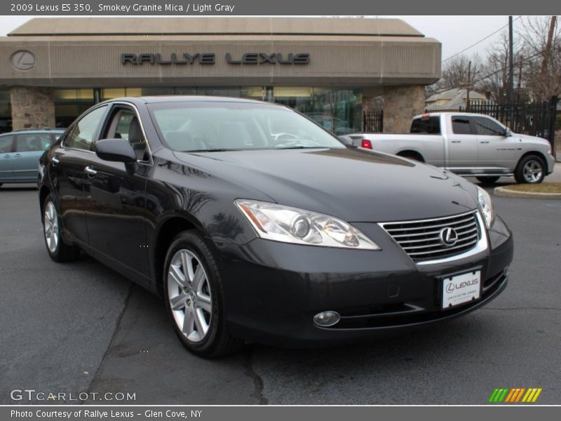 Smokey Granite Mica / Light Gray 2009 Lexus ES 350
