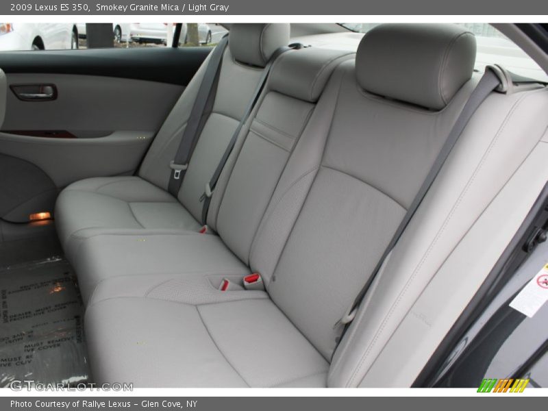 Rear Seat of 2009 ES 350