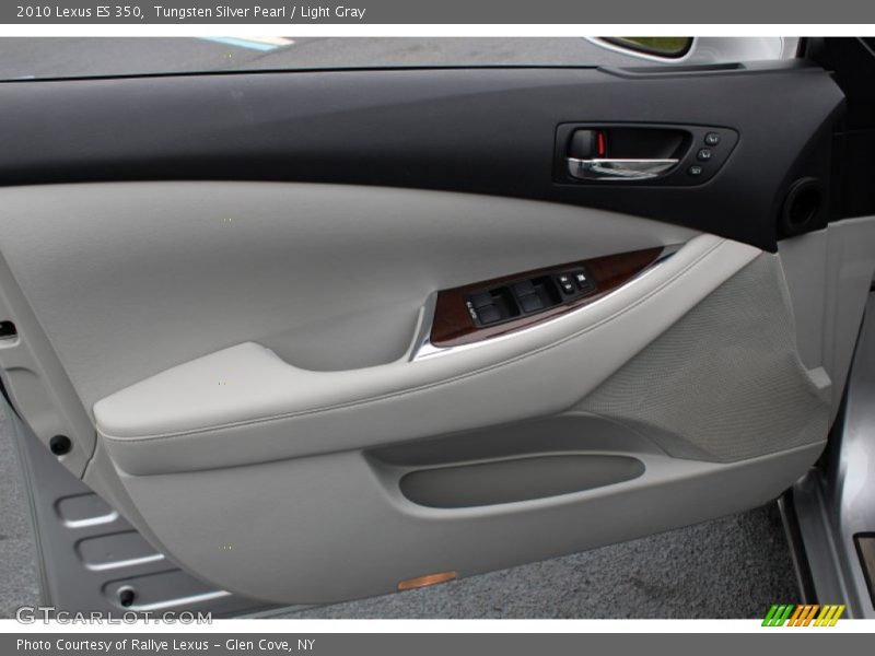 Tungsten Silver Pearl / Light Gray 2010 Lexus ES 350