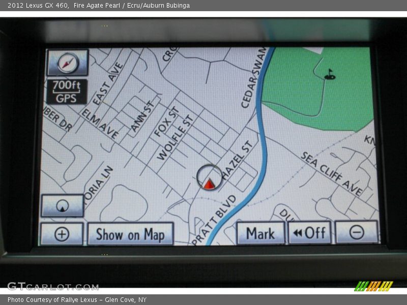 Navigation of 2012 GX 460