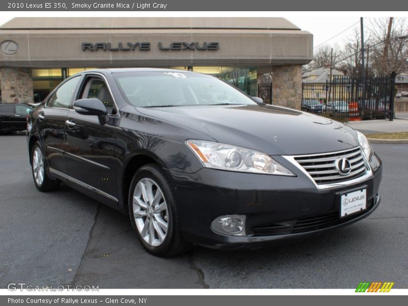 Smoky Granite Mica / Light Gray 2010 Lexus ES 350