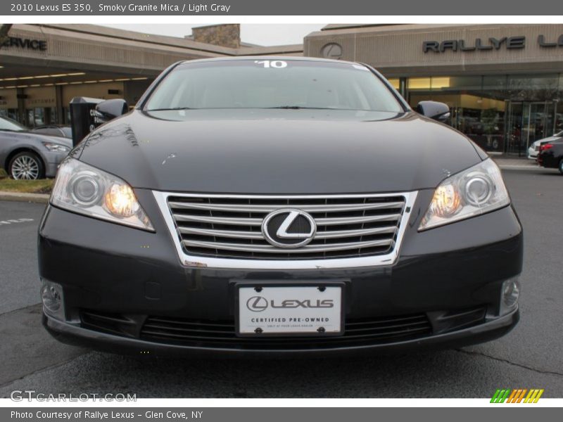 Smoky Granite Mica / Light Gray 2010 Lexus ES 350