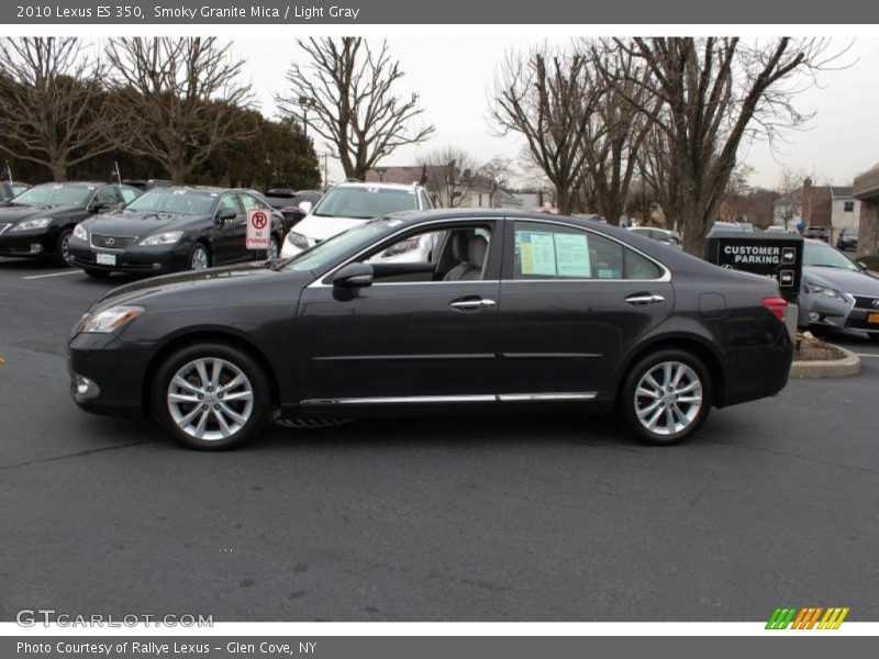 Smoky Granite Mica / Light Gray 2010 Lexus ES 350
