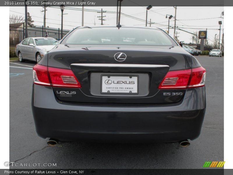 Smoky Granite Mica / Light Gray 2010 Lexus ES 350