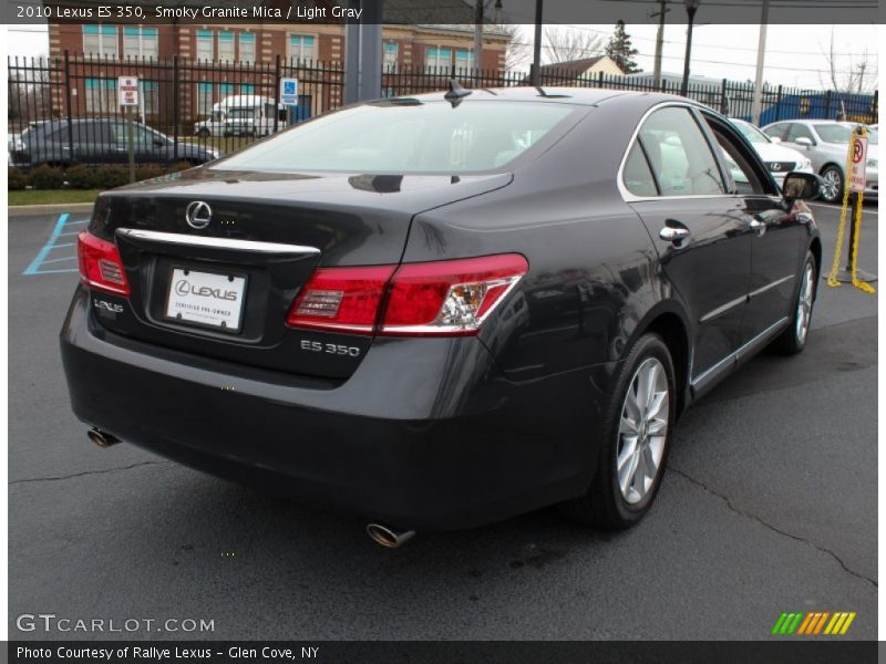 Smoky Granite Mica / Light Gray 2010 Lexus ES 350