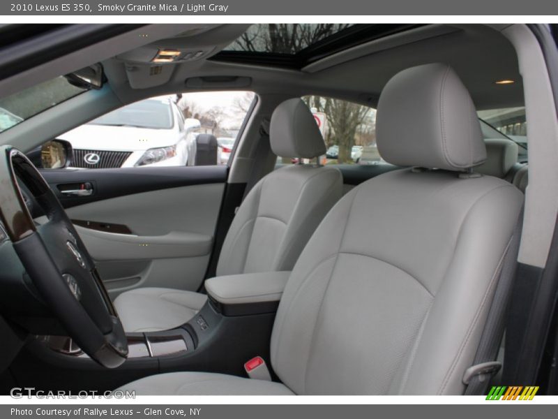 Smoky Granite Mica / Light Gray 2010 Lexus ES 350