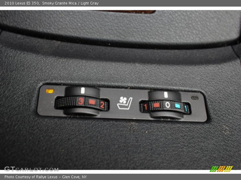 Smoky Granite Mica / Light Gray 2010 Lexus ES 350