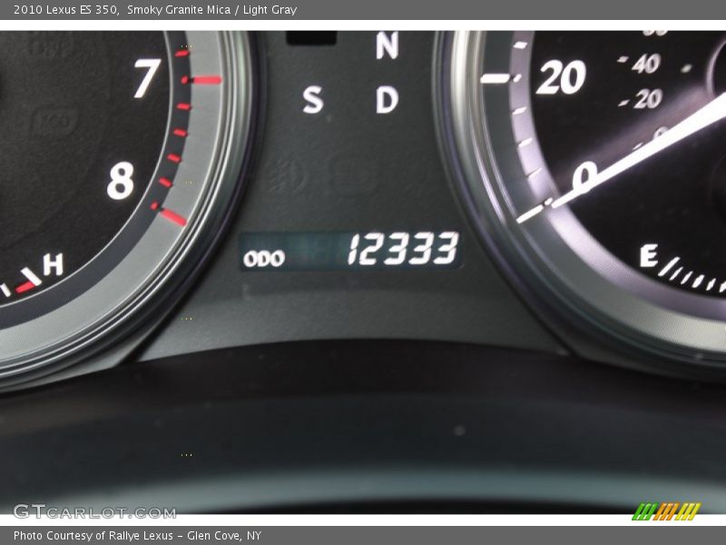 Smoky Granite Mica / Light Gray 2010 Lexus ES 350