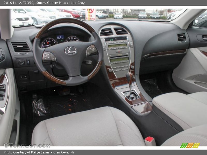 Smoky Granite Mica / Light Gray 2010 Lexus ES 350