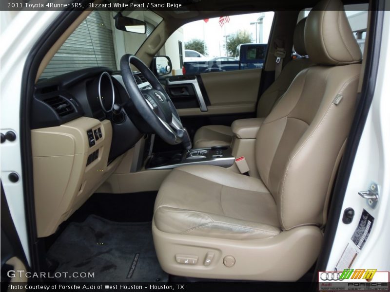 Blizzard White Pearl / Sand Beige 2011 Toyota 4Runner SR5