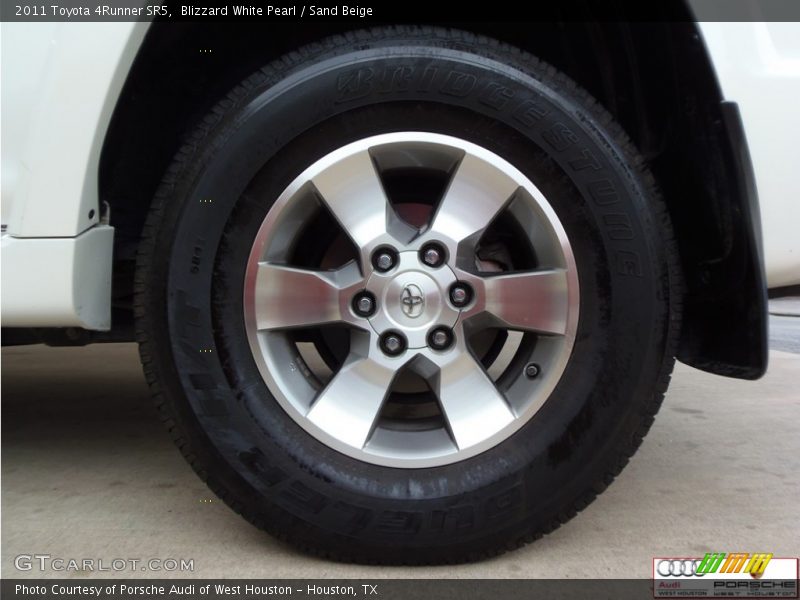 Blizzard White Pearl / Sand Beige 2011 Toyota 4Runner SR5