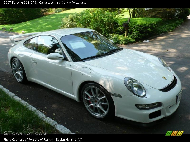 Carrara White / Black w/Alcantara 2007 Porsche 911 GT3