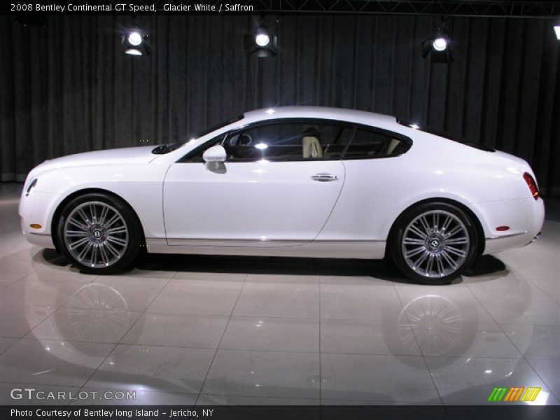 Glacier White / Saffron 2008 Bentley Continental GT Speed
