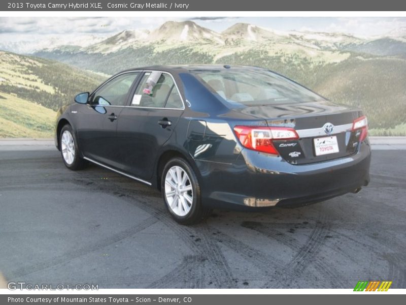 Cosmic Gray Metallic / Ivory 2013 Toyota Camry Hybrid XLE