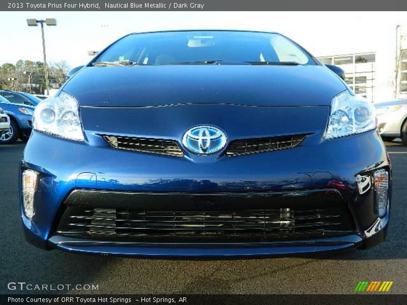 Nautical Blue Metallic / Dark Gray 2013 Toyota Prius Four Hybrid