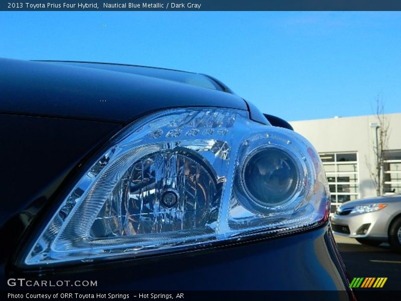 Nautical Blue Metallic / Dark Gray 2013 Toyota Prius Four Hybrid