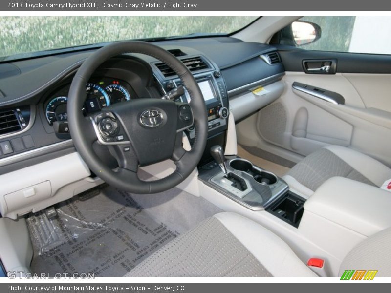 Light Gray Interior - 2013 Camry Hybrid XLE 