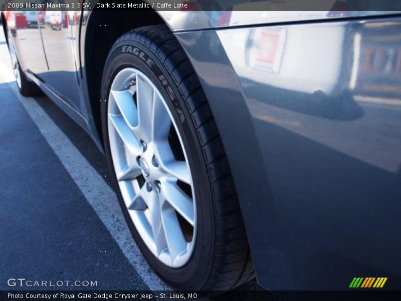Dark Slate Metallic / Caffe Latte 2009 Nissan Maxima 3.5 SV