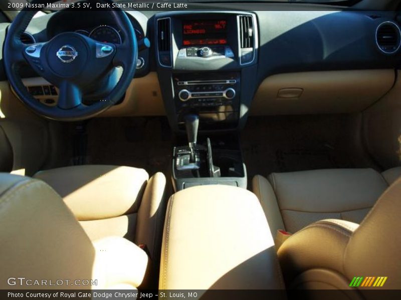 Dark Slate Metallic / Caffe Latte 2009 Nissan Maxima 3.5 SV