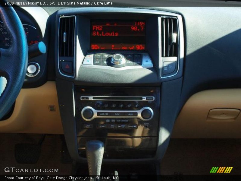 Dark Slate Metallic / Caffe Latte 2009 Nissan Maxima 3.5 SV