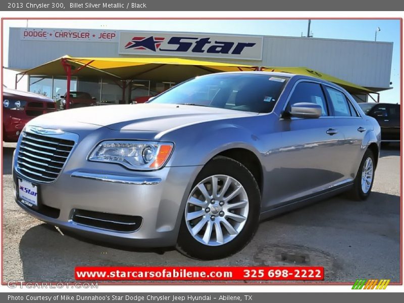 Billet Silver Metallic / Black 2013 Chrysler 300