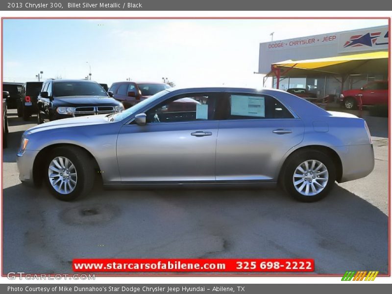 Billet Silver Metallic / Black 2013 Chrysler 300