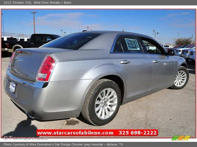 Billet Silver Metallic / Black 2013 Chrysler 300