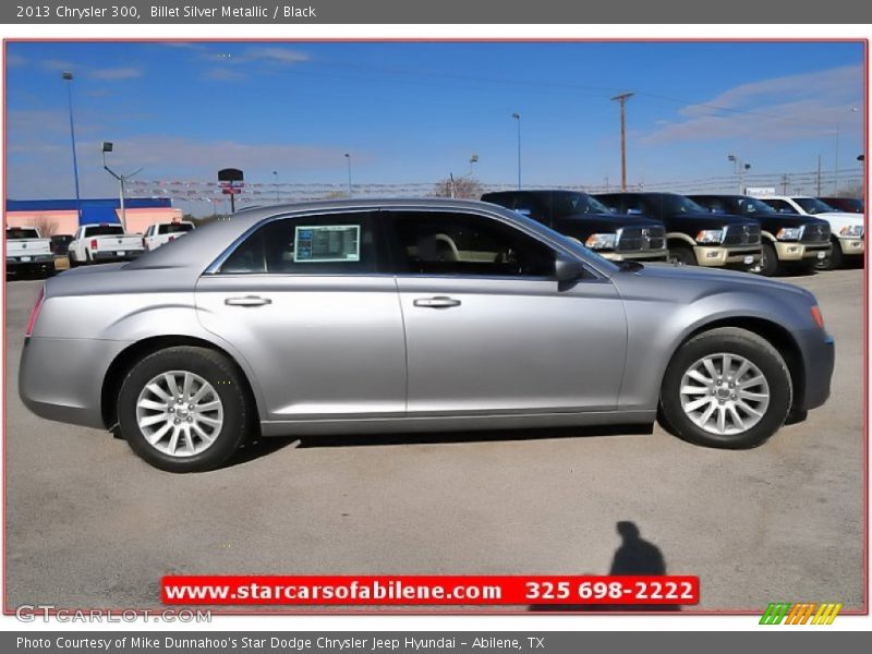 Billet Silver Metallic / Black 2013 Chrysler 300