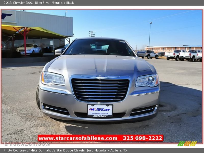 Billet Silver Metallic / Black 2013 Chrysler 300