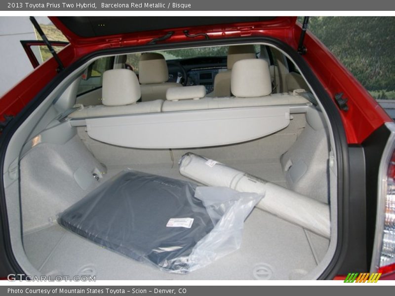 Barcelona Red Metallic / Bisque 2013 Toyota Prius Two Hybrid