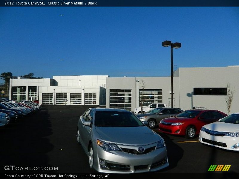 Classic Silver Metallic / Black 2012 Toyota Camry SE