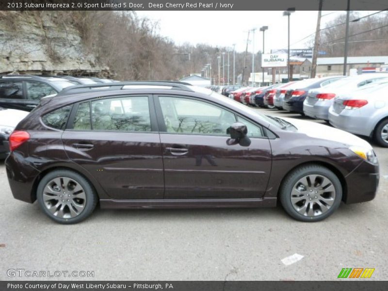  2013 Impreza 2.0i Sport Limited 5 Door Deep Cherry Red Pearl