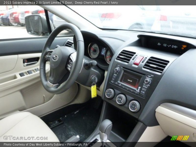 Dashboard of 2013 Impreza 2.0i Sport Limited 5 Door