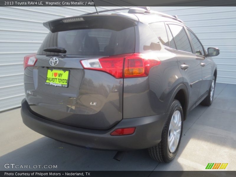 Magnetic Gray Metallic / Ash 2013 Toyota RAV4 LE