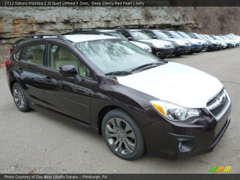 Front 3/4 View of 2013 Impreza 2.0i Sport Limited 5 Door