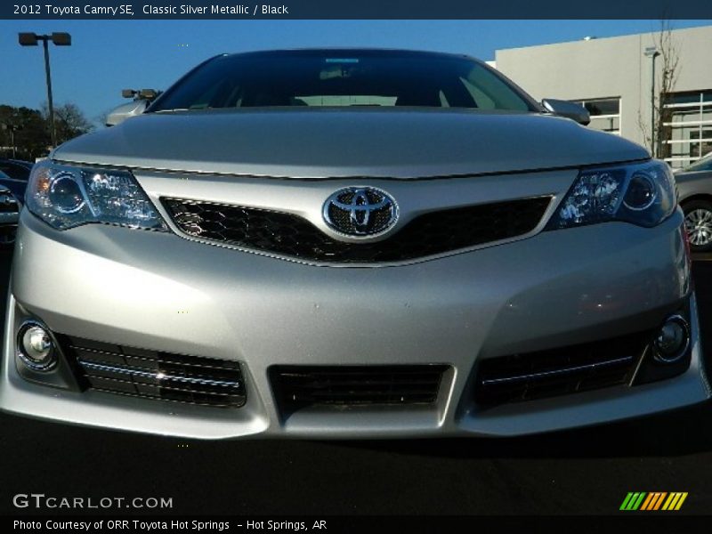 Classic Silver Metallic / Black 2012 Toyota Camry SE