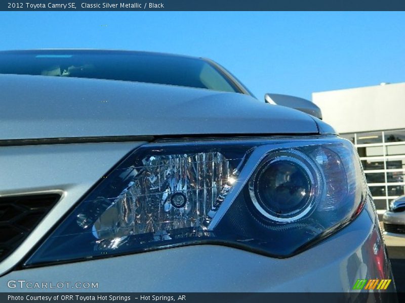 Classic Silver Metallic / Black 2012 Toyota Camry SE