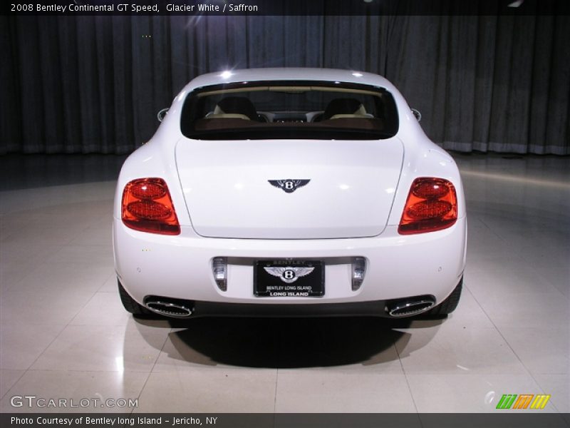 Glacier White / Saffron 2008 Bentley Continental GT Speed