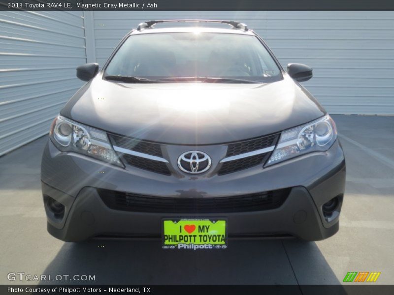 Magnetic Gray Metallic / Ash 2013 Toyota RAV4 LE