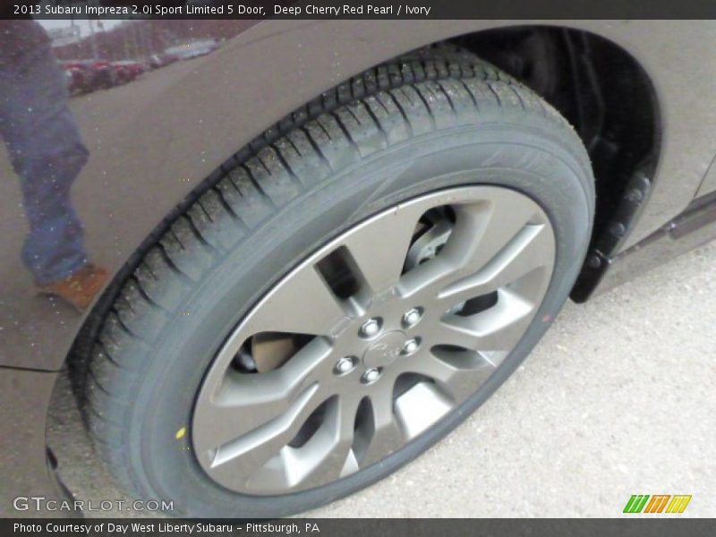 Deep Cherry Red Pearl / Ivory 2013 Subaru Impreza 2.0i Sport Limited 5 Door