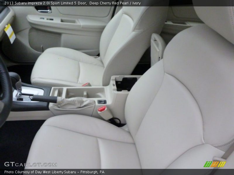 Deep Cherry Red Pearl / Ivory 2013 Subaru Impreza 2.0i Sport Limited 5 Door