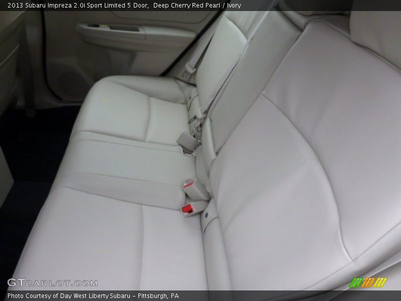 Deep Cherry Red Pearl / Ivory 2013 Subaru Impreza 2.0i Sport Limited 5 Door