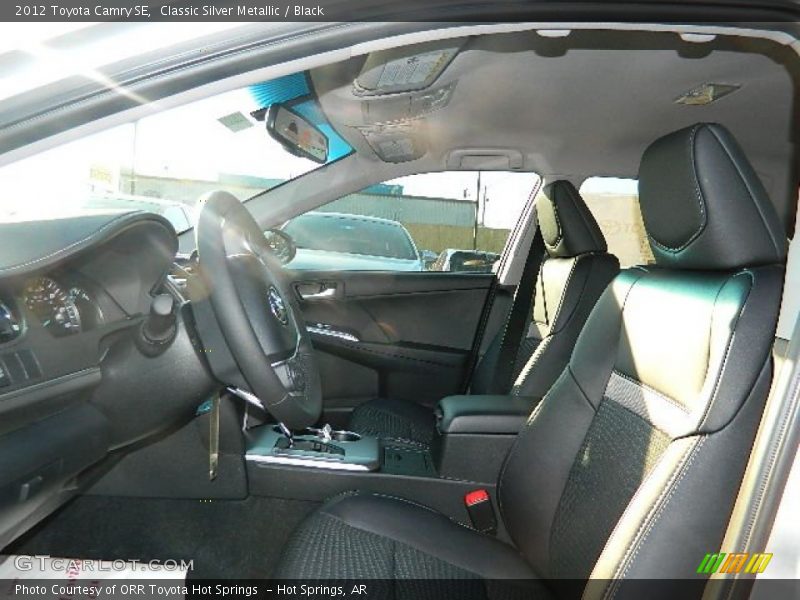 Classic Silver Metallic / Black 2012 Toyota Camry SE
