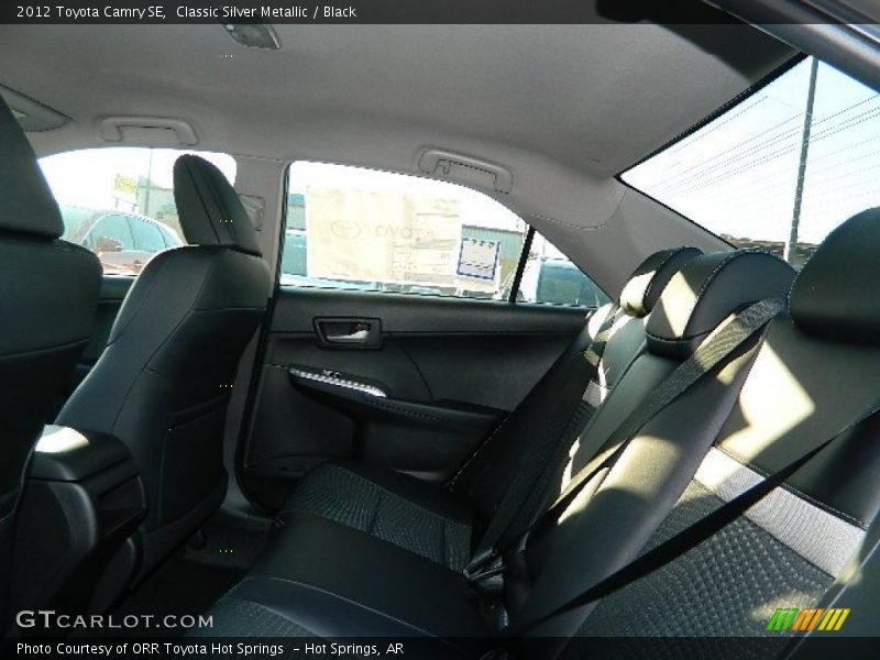 Classic Silver Metallic / Black 2012 Toyota Camry SE