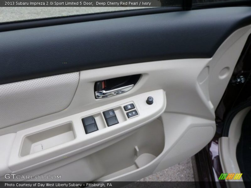 Deep Cherry Red Pearl / Ivory 2013 Subaru Impreza 2.0i Sport Limited 5 Door