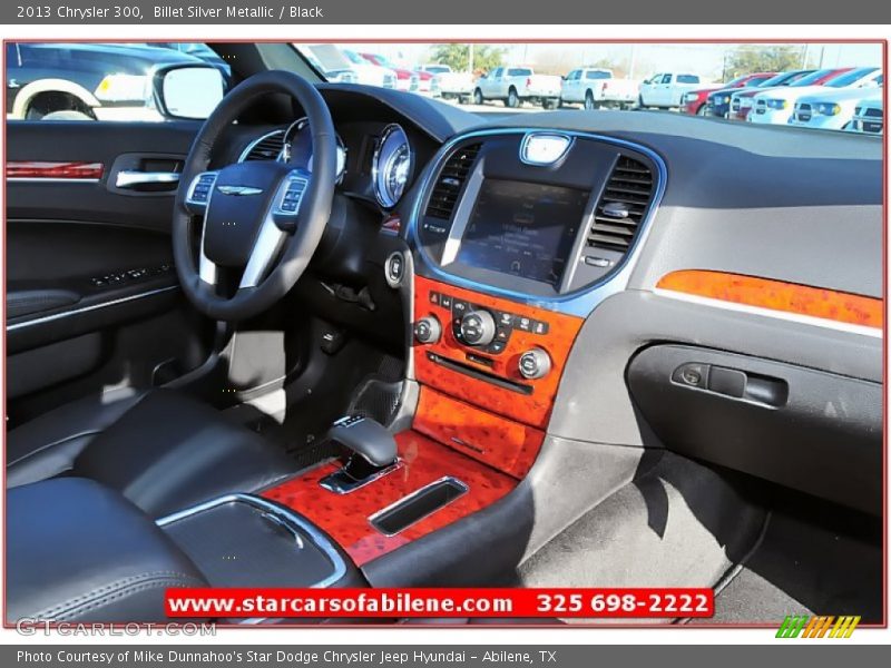 Billet Silver Metallic / Black 2013 Chrysler 300