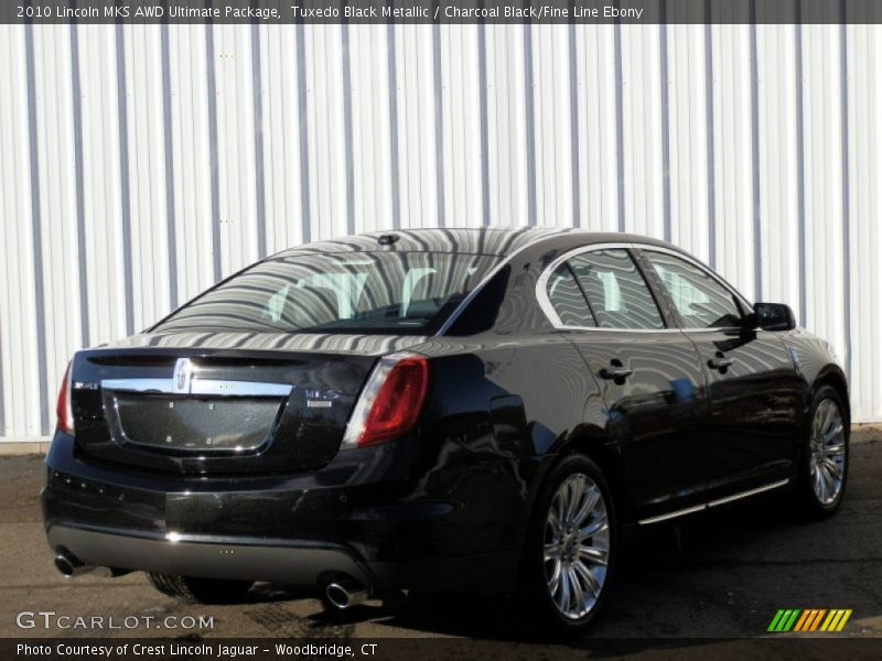 Tuxedo Black Metallic / Charcoal Black/Fine Line Ebony 2010 Lincoln MKS AWD Ultimate Package