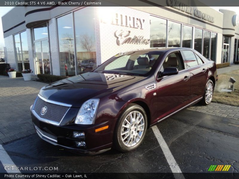 Black Cherry / Cashmere 2010 Cadillac STS 4 V6 AWD